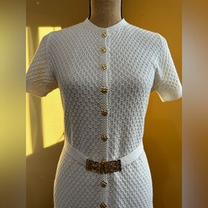 VINTAGE St. John Knits dress, body hugging Size 2-4